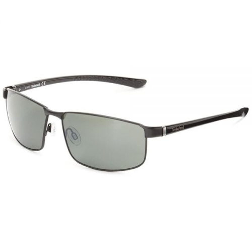 팀버랜드 남성용 TB9035SW6102R 편광 랩 선글라스 블랙_이미지