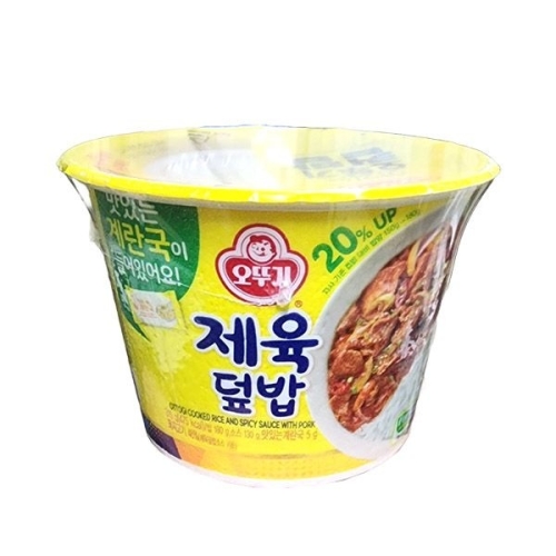 오뚜기 컵밥 제육덮밥 315g(+계란국) (5개)_이미지