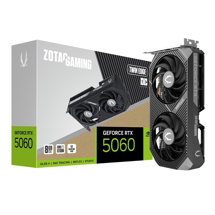 ZOTAC GAMING ������ RTX 5060 Twin Edge OC D7 8GB