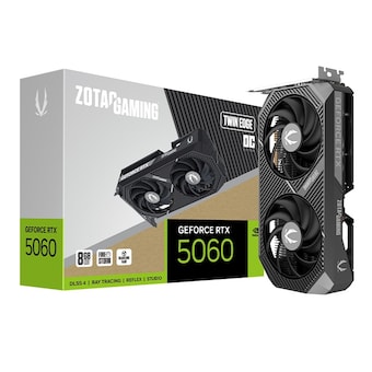 ZOTAC GAMING 지포스 <b>RTX</b> <b>5060</b> Twin Edge OC D7 <b>8GB</b>