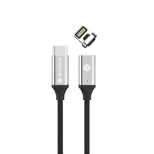 아이엠듀 M5 Type C to 라이트닝 8핀 마그네틱 충전 케이블 (1.2m)