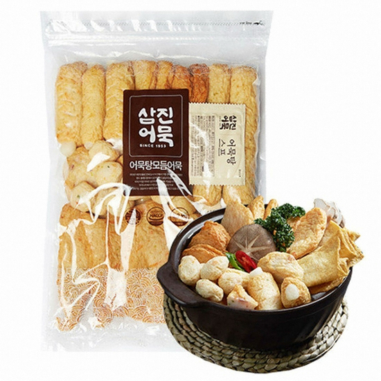 삼진어묵 어묵탕모듬어묵 1.2kg (3개)