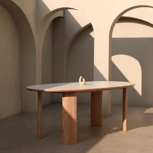 우디크  위라이크 세라믹 식탁 2100 (의자별도)