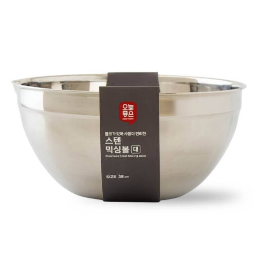 롯데마트 오늘좋은 스텐 믹싱볼 (28cm)_이미지