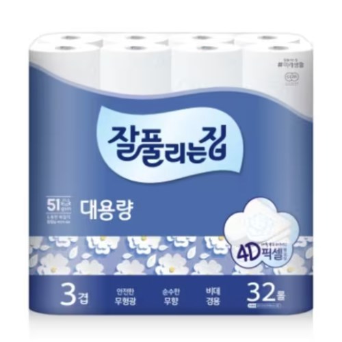 <b>잘</b><b>풀리는</b><b>집</b> 대용량 25m (32롤)