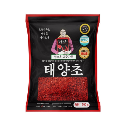  오성내추럴 정호윤 태양초 고추가루 500g [1개]