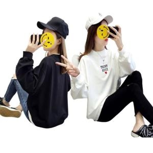  트러스트 BZJKQ8IV_4A레드 라운드티 맨투맨티