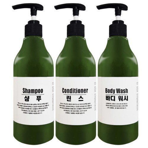 애경 2080 샴푸 펌프용기 450ml