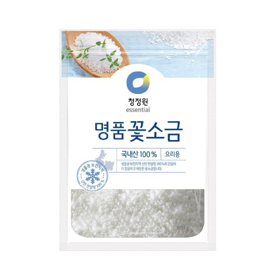청정원 명품 꽃소금 800g (3개)_이미지