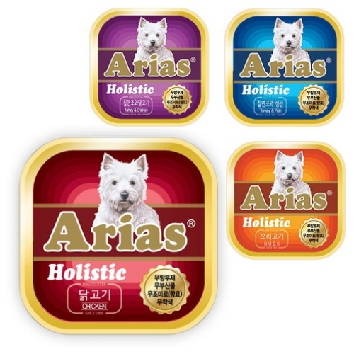 아리아스 홀리스틱 통조림캔 혼합 100g