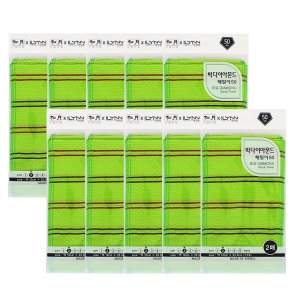 송월타월 빅다이아몬드 때밀이50 (20장)_이미지