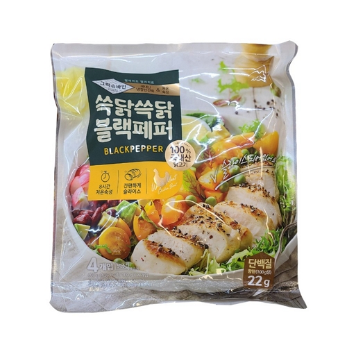 SPC삼립 쓱닭쓱닭 블랙페퍼 100g (4개)_이미지