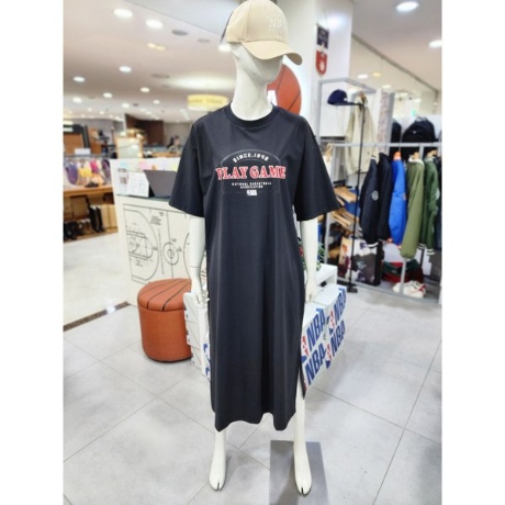PLAY GAME 쿨링 롱기장 원피스 N242TO715P