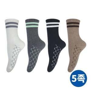채움 여성 허니콩 스포츠양말 5켤레