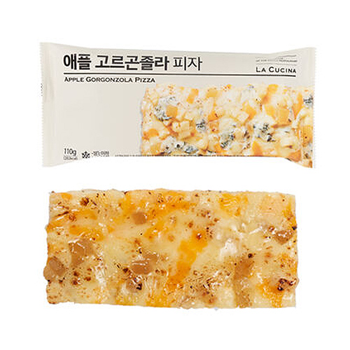 세진에프알에스 라쿠치나 애플 고르곤졸라 사각피자 110g (1개)_이미지