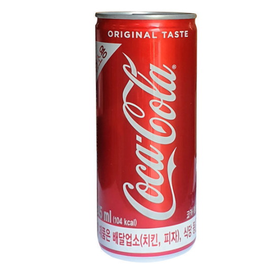 코카콜라음료 코카콜라 245ml (슬릭캔) (8개)