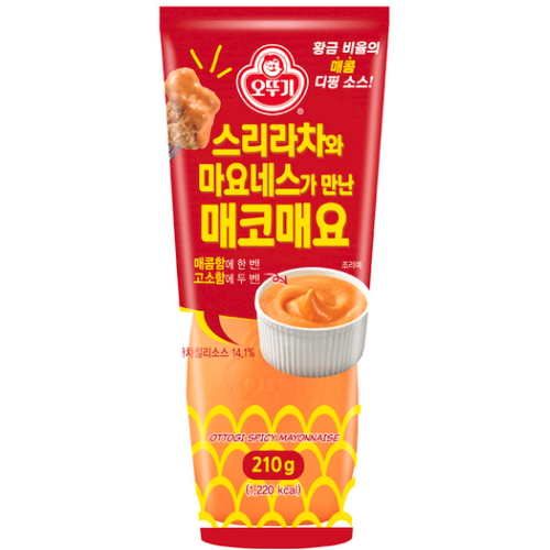 오뚜기 스리라차와 마요네스가 만난 매코매요 210g (5개)_이미지