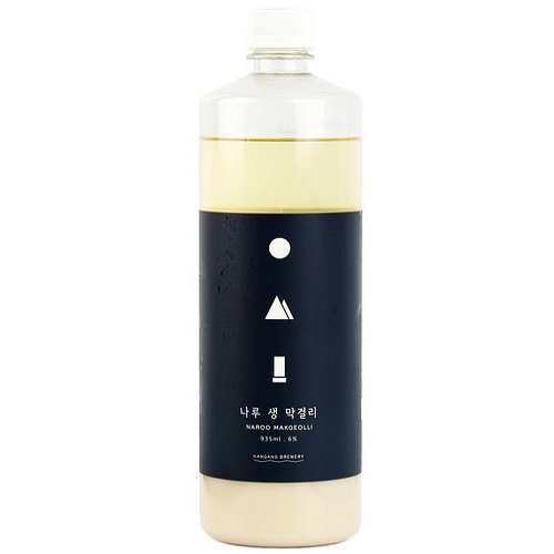 한강주조 나루 생막걸리 6도 800ml (1개)_이미지