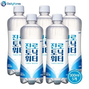 하이트진로 진로 토닉워터 300ml (5개)_이미지