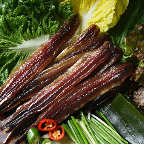 맛군 구룡포 해풍맞아 꾸덕한 손질 햇 꽁치 과메기 10미 20쪽 단품 (1개)