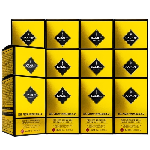 그레인온 골드 카무트 브랜드밀 효소G 3g 30포 (12개)_이미지