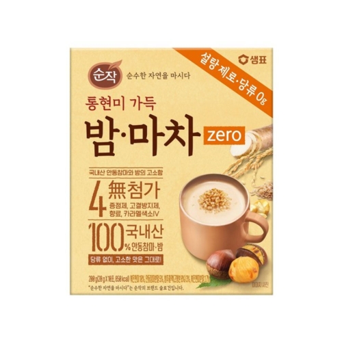 샘표식품 순작 통현미 가득 밤마차 제로 10개입 (2개)