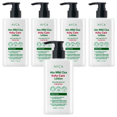 아브카 아토 저자극 시카 가려움 케어 로션 300ml (5개)_이미지