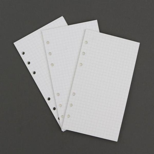 셀러허브 6공 다이어리 속지 모눈 다이어리 리필용지 135매 A6 S13467821_이미지