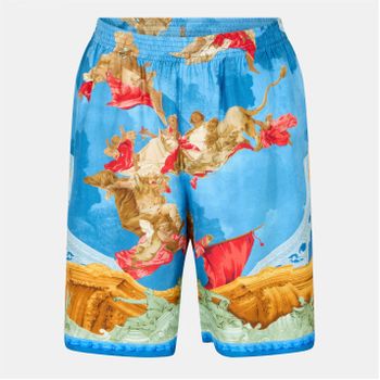 남성 우븐 트랙수트 바지 Mens Woven Tracksuit Shorts 336199 Multi 149107541