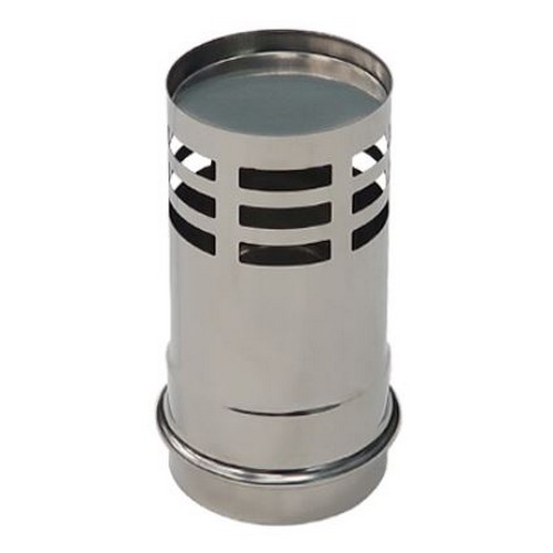 메세타 화목난로용 최상단 연통 17cm (80mm)_이미지