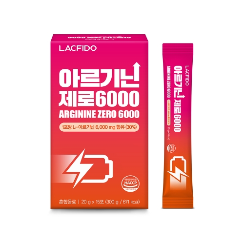 에프앤디넷 락피도 아르기닌 제로 6000 15포