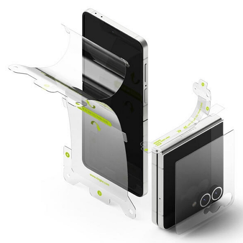 리어스 링케 갤럭시Z 플립7 3in1 프로텍터 프로 (전면 1매+내부 1매+힌지 1매)