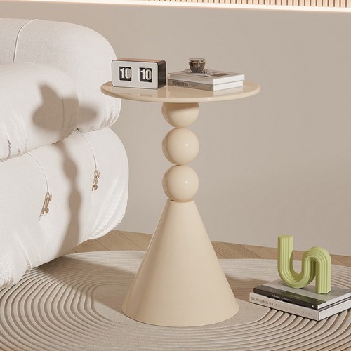 비드 라운드퍼니쳐 오브제 거실 사이드테이블