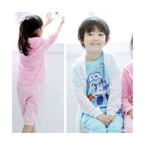오키즈 F3748  로보카 비치후드  멀티번  유아동 주니어 수영복_이미지