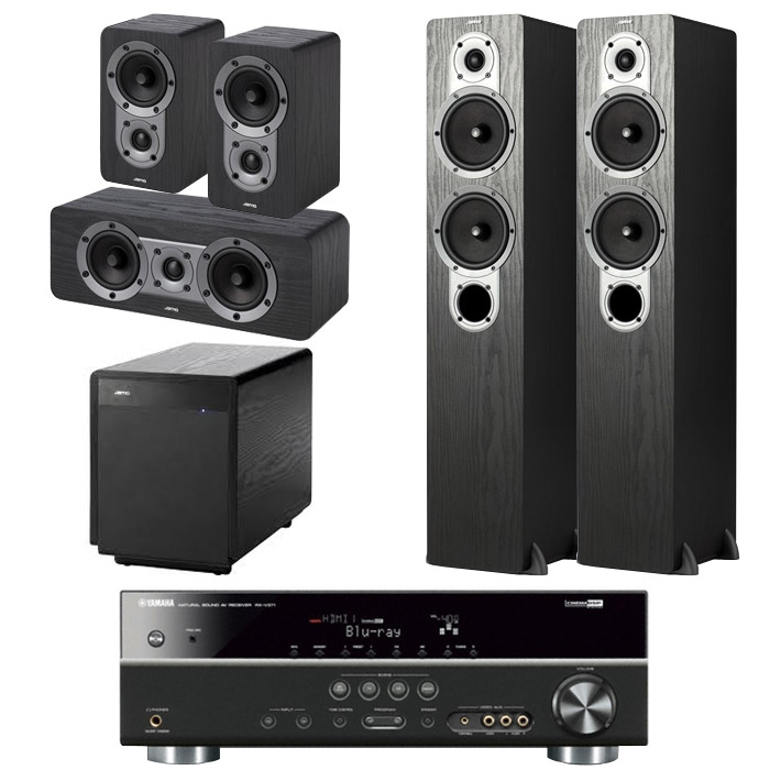 야모 S426 5.1채널 + 야마하 AV리시버 (RX-V371, SUB-250)_이미지