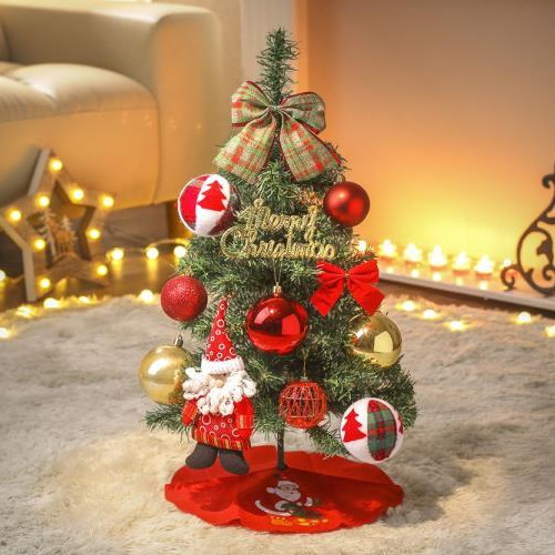 꼬깔 산타 미니 트리