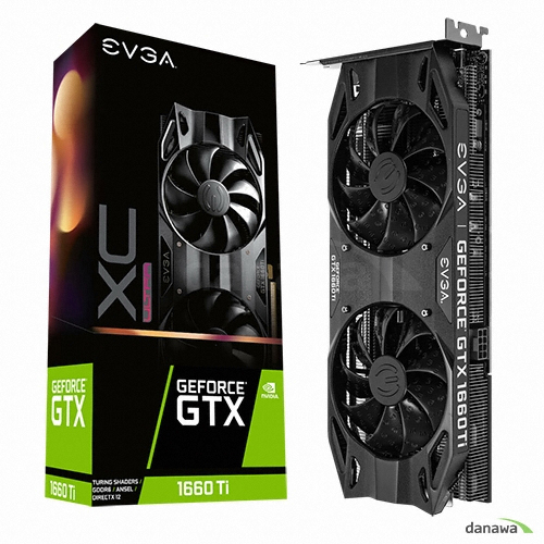 EVGA 지포스 GTX 1660 Ti XC ULTRA GAMING D6 6GB_이미지