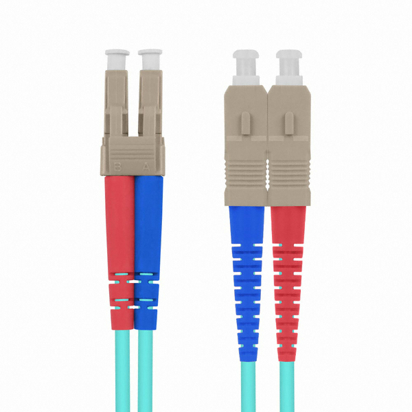 이지넷유비쿼터스 넥스트 10G LC-SC타입 광 패치코드 케이블 (NEXT-LS303MM-10G, 3m)_이미지