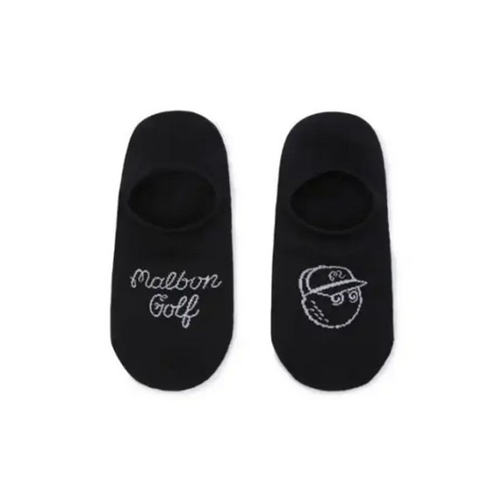 말본골프 로고 자카드 페이크 삭스 M6143PSC01BLK