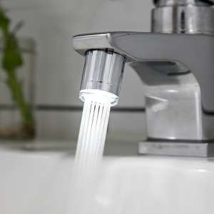 퓨어레인 세면대필터 녹물제거 필터 워터탭 LED 수도꼭지