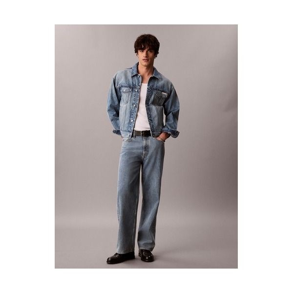 Ķ��Ŭ���� �� �� CALVIN KLEIN JEANS 90s �ҷ��ٵ� ���罺 AOP Ʈ��Ŀ ���� 4RH760G EQC 7072293 4RH760GEQC