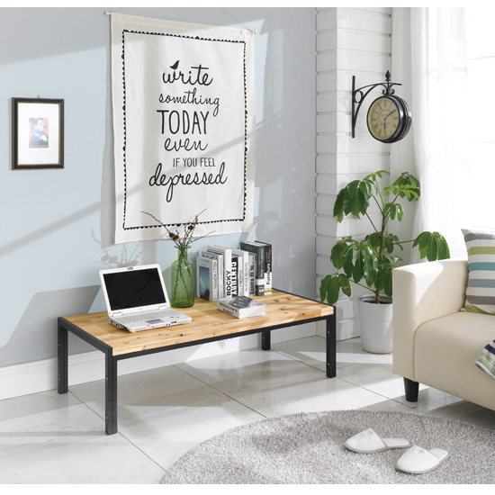 우아미가구 다죤 원목 좌식테이블 1240_이미지