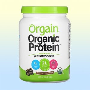 [불명] Orgain 오가닉 프로틴 파우더 초콜릿 퍼지 462g_이미지