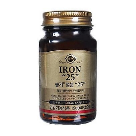 솔가 철분 25 60캡슐 (2개)