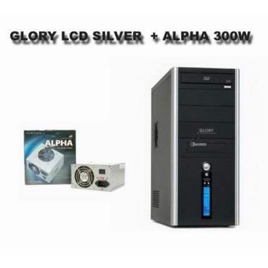 캐비넷 Glory LCD 블랙 (Alpha300W)