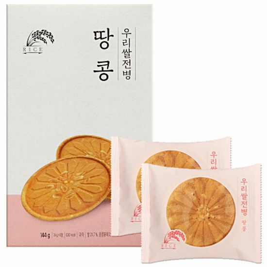 우리쌀전병 땅콩 144g