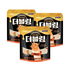 진주 더블링 뿌링치즈 400g 3개