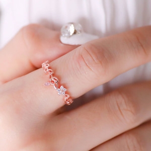 �콺Ƽ�� �ڵ���̵�+���ι�/Fortuna/ Brylee 925 Silver Ring RR-60212