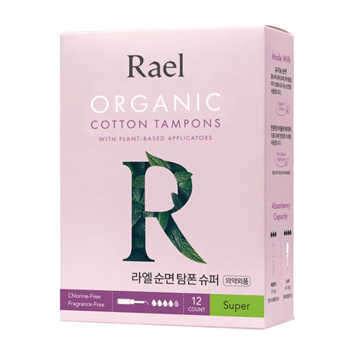 순면 탐폰 슈퍼 12개