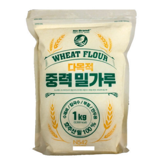 노브랜드 중력 밀가루 1kg (1개)_이미지